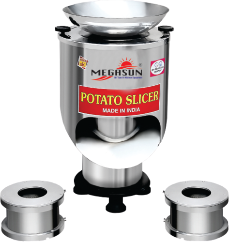 Potato Slicer Machine Capacity: 200-250 Kg Kg/Hr