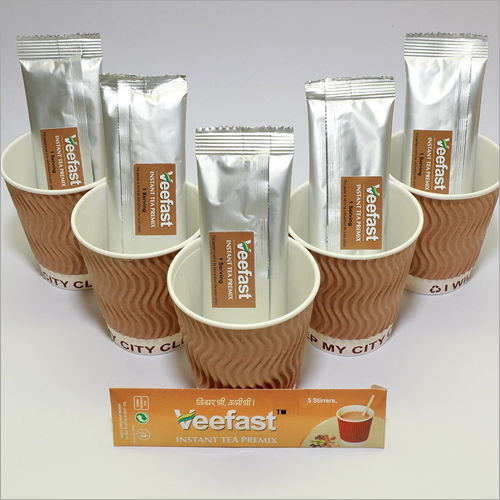 Lemon Grass Tea with 5 sachets of tea premix, 5 insulated cups to serve and 5 stirrers to mix