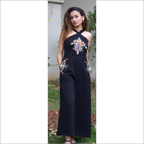 Washable Ladies Western Cotton Dungaree Dress