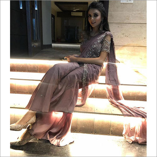 Ladies Designer Saree - Embroidered Available in Multiple Elegant Colors | Perfect for Parties Suitable for All Seasons
