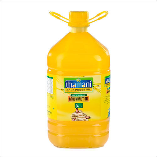 5000 ml Cold Pressed Groundnut Oil