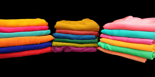 Different Colors Sahi Chiffon Fabric
