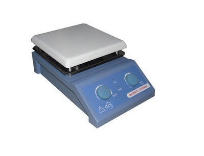 Magnetic Stirrer with Hot Plate - Stainless Steel 200x225x185mm | Accurate Control Higher Torque Steeples Speed Control up to 1200 rpm