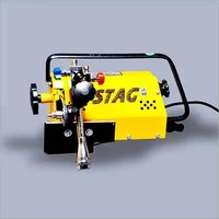 Yellow Hmp Make Pug Cutting Machine, Stag
