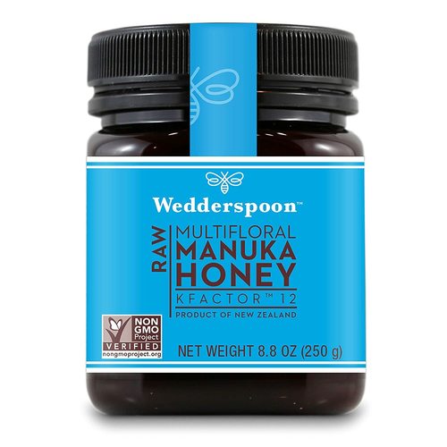 Wedderspoon Raw Manuka Honey - 8.8 Ounce, Unpasteurized Multifloral Honey for Promoting Healthy Growth
