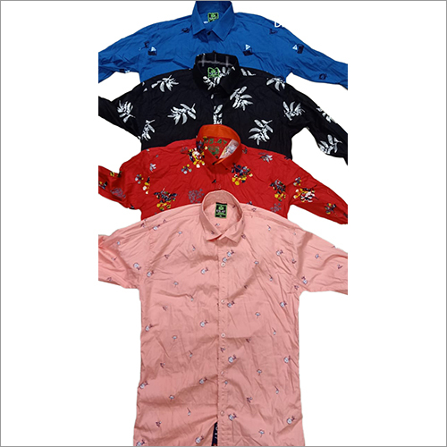 Mens Fancy Printed Shirts Collar Style: Classic