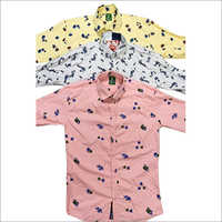 Mens Summer Printed Shirt