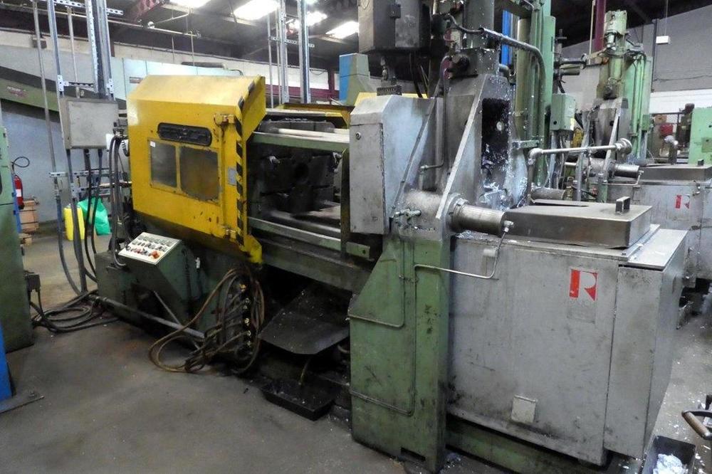 Hot Chamber Zinc Die Casting Machine Frech Daw 125 - Color: Green And Yellow