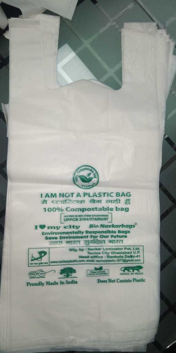 Eco-Friendly Corn Starch Bags