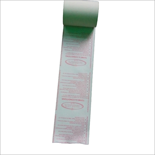 Electric Bill Printed Paper Roll - Wood Pulp Material | Durable Printed Paper Roll for Reliable Utility Billing Solutions