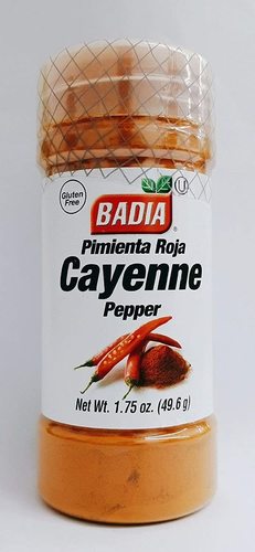 Badia Cayenne Pepper - 1.75 oz Ground | Very Hot, Vegetarian, Gluten-Free, Promotes Healthy Growth, Kosher