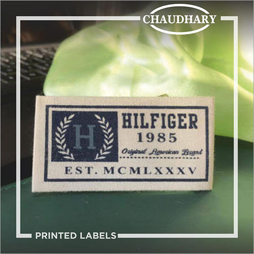 Multicolor Garment Printed Labels