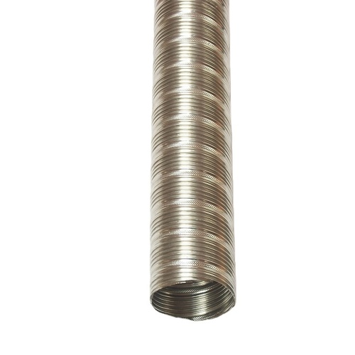 Aluminum semi-rigid hose 1:3 compressible