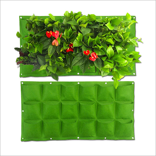 Pocket Vertical Planter Grow Bags For Green Wall Decoration