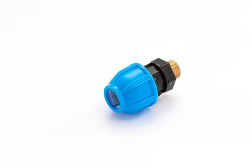 Pp Compression brass Male Threaded Adapter