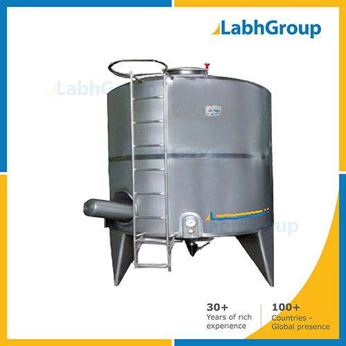 Stainless Steel Vertical Bulk Storage Tank