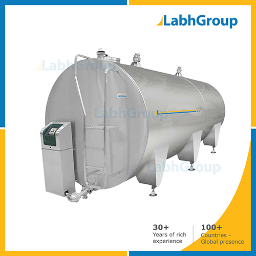 Stainless Steel Horizontal Bulk Storage Tank