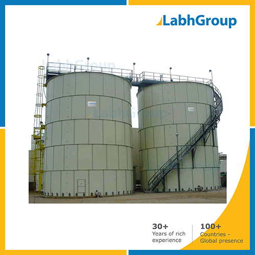 Mild Steel Flat Bottom Silo