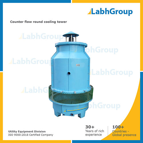 Counter Flow Round Cooling Tower Capacity: 600 Kg/hr