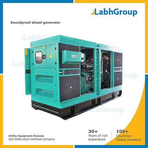 Lower Energy Consumption Soundproof Diesel Generator