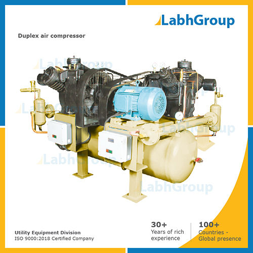 Duplex Air Compressor Capacity: 1000 Liter/Day