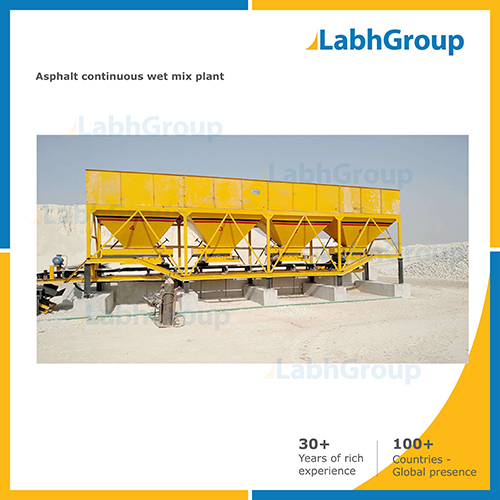 Asphalt Continuous Wet Mix Plant