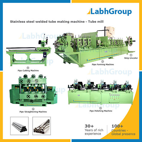 High Performance Stainless Steel Welded Tube Making Machine - Tube Mill