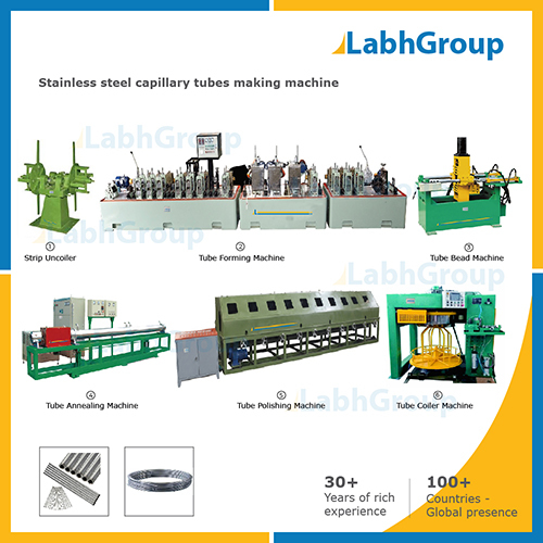 Stainless Steel Capillary Tubes Making Machine