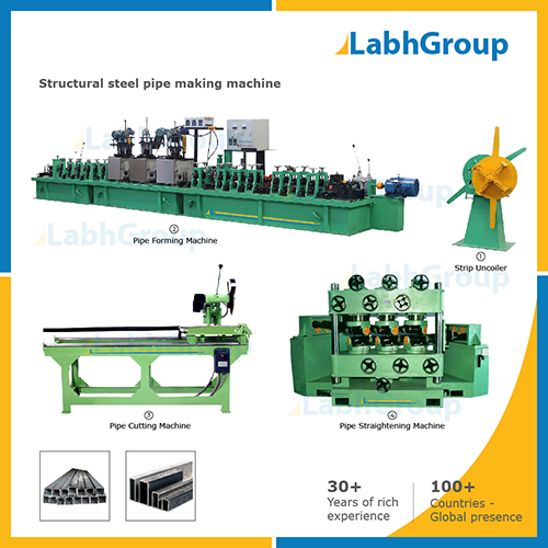 Structural Steel Pipe Making Machine