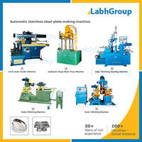 Automatic Stainless Steel Plate Making Machine