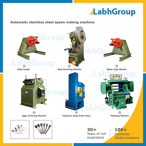 Automatic Stainless Steel Spoon Making Machine