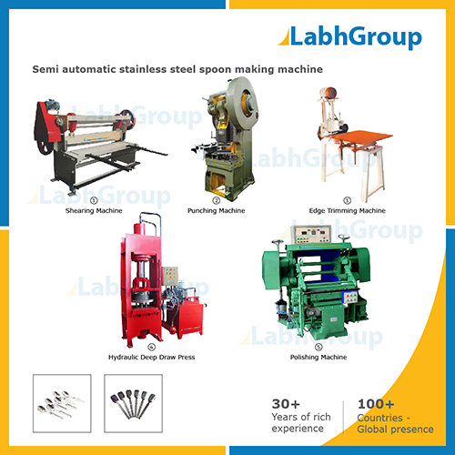 Low Cost Stainless Steel Spoon Making Machine