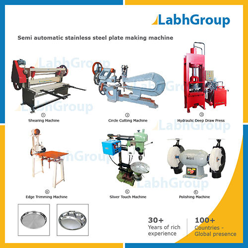 Low Cost Stainless Steel Plate Making Machine
