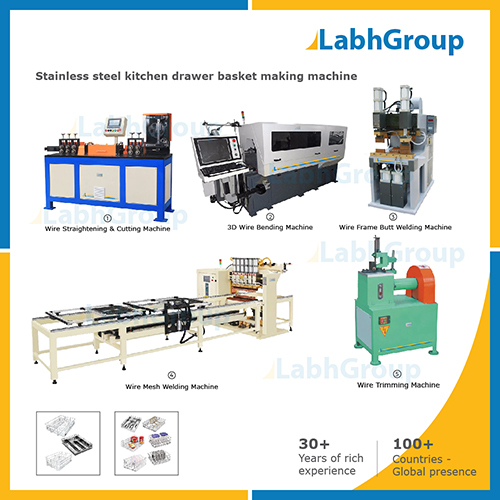 Stainless Steel Kitchen Drawer Basket Making Machine