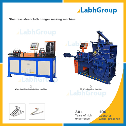Stainless Steel Cloth Hanger Making Machine