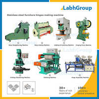 Low Noise Stainless Steel Furniture Hinges Making Machine