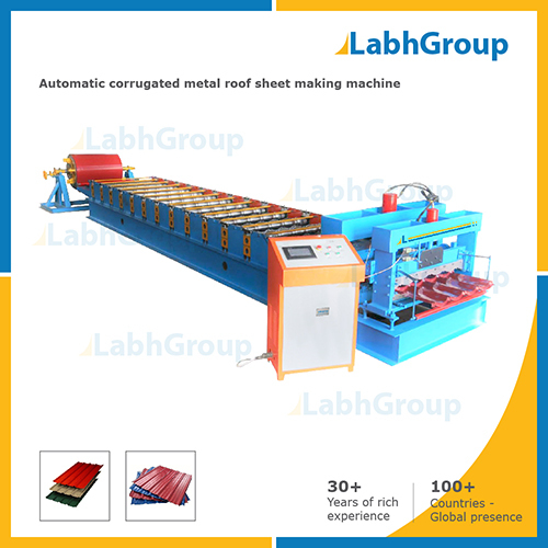 Automatic Corrugated Metal Roof Sheet Making Machine