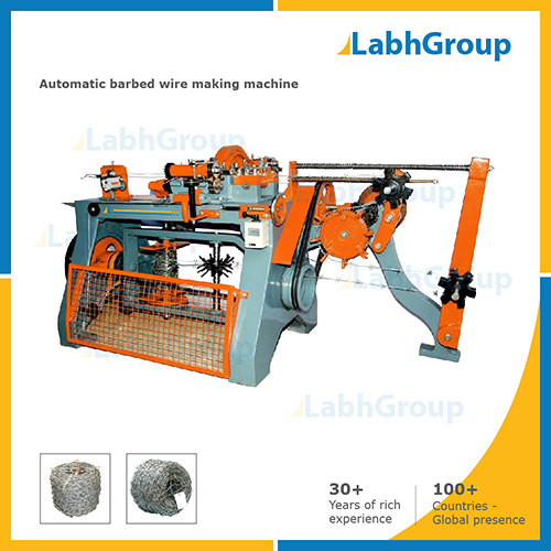 Automatic Barbed Wire Making Machine