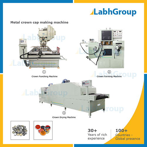 Metal Crown Cap Making Machine