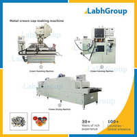 Eco Friendly Metal Crown Cap Making Machine