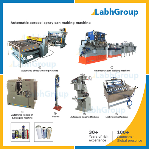 Automatic Aerosol Spray Can Making Machine