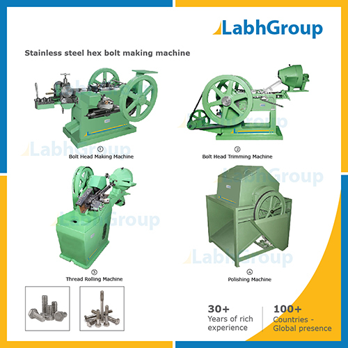 Stainless Steel Hex Bolt Making Machine