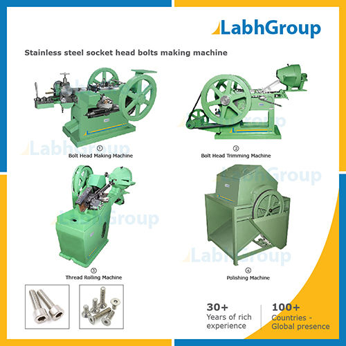  स्टेनलेस स्टील सॉकेट हेड बोल्ट बनाने की मशीन की क्षमता: 6000 लीटर/दिन