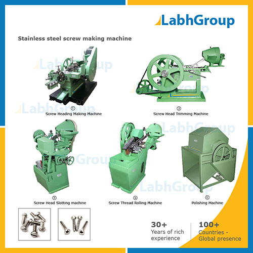 Stainless Steel Screw Making Machine