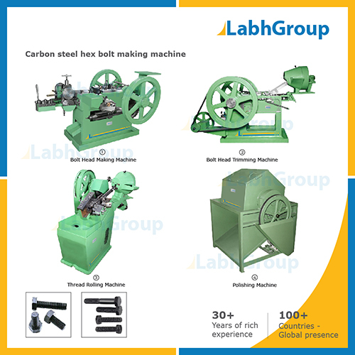 Carbon Steel Hex Bolt Making Machine
