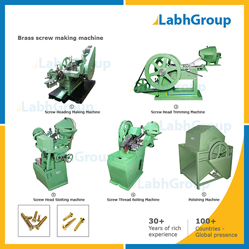 Brass Screw Making Machine
