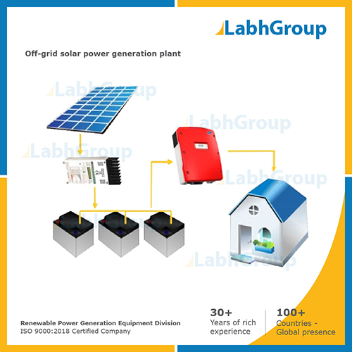 Off-grid Solar Power Generation Plant