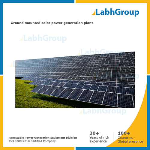 Ground Mounted Solar Power Generation Plant
