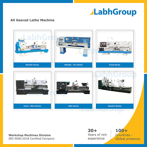 All Geared Lathe Machine For Engineering Workshop
