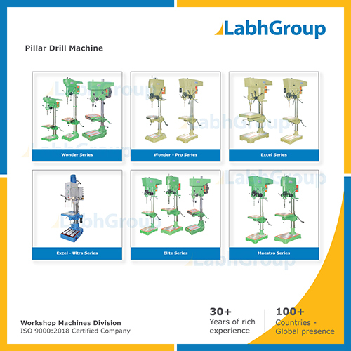 Pillar Drilling Machine For Engineering Workshop